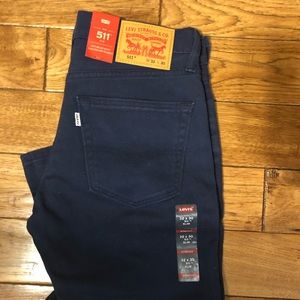 Mens NWT 511 Levi Jeans 32 x 30